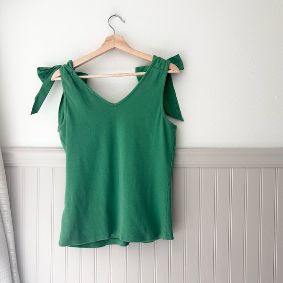 💚 Maeve by Anthropologie Rafaela Bow-Tie Tank – Size Large 💚 - Picture 6 of 8